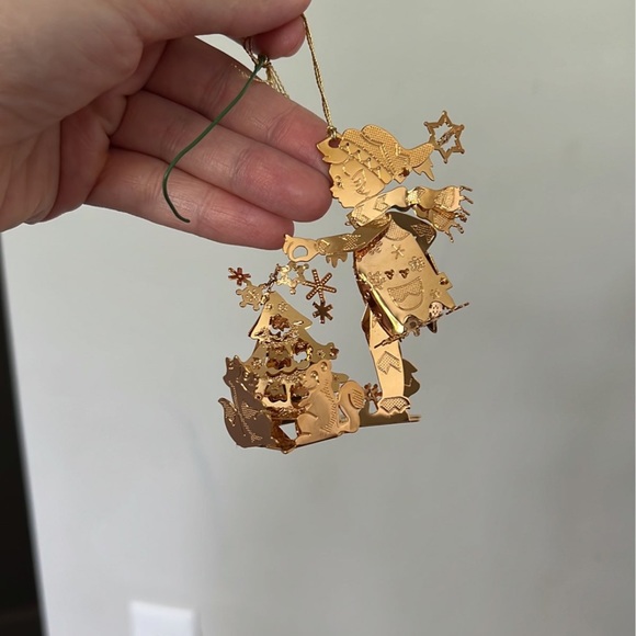 Christmas Ornament Danbury Mint Gold Annual Collection - Picture 11 of 12
